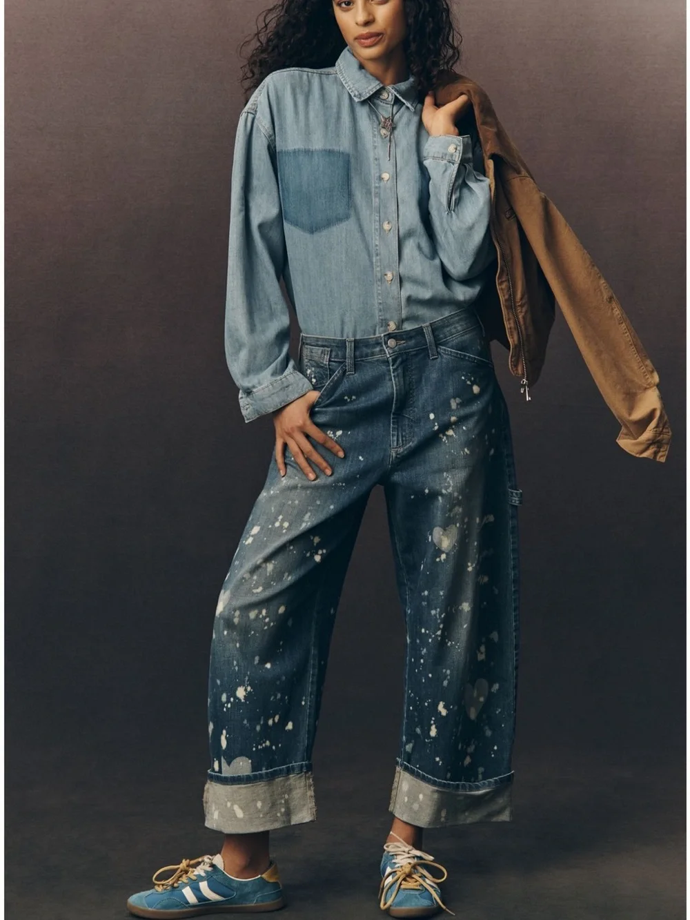 Pilcro Kayden High-Rise Carpenter 
Barrel Jean - Picture 7 of 7